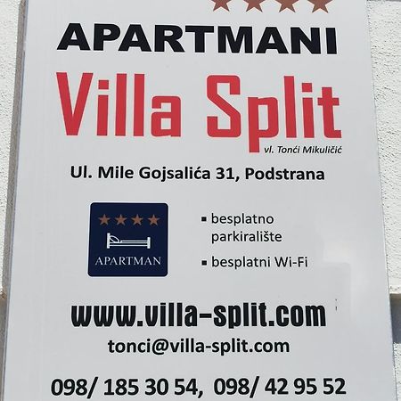 Apartments Villa Split Podstrana Exteriér fotografie